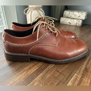 Men’s Cole Haan Country Brown Leather Derby Shoes C00165 US 10.5D